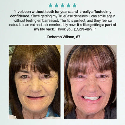 💥DarkFairy™ Custom-Fit Dentures — Designed for Comfort and a Natural-Looking Smile