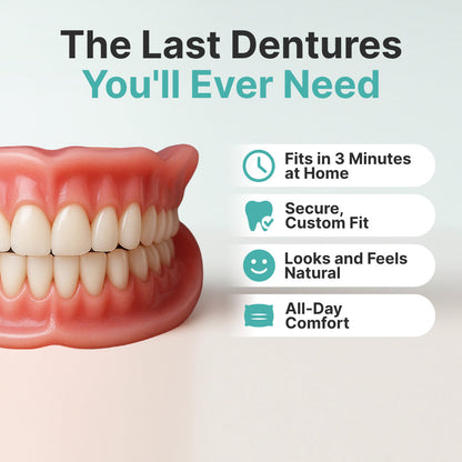 💥DarkFairy™ Custom-Fit Dentures — Designed for Comfort and a Natural-Looking Smile