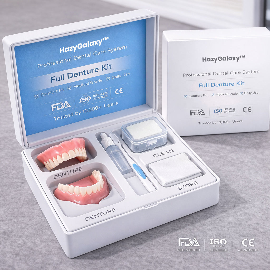 ✅🦷 HazyGalaxy™ Custom-Fit Dentures ⏰ ENDS TODAY   70% OFF | Smile with Confidence