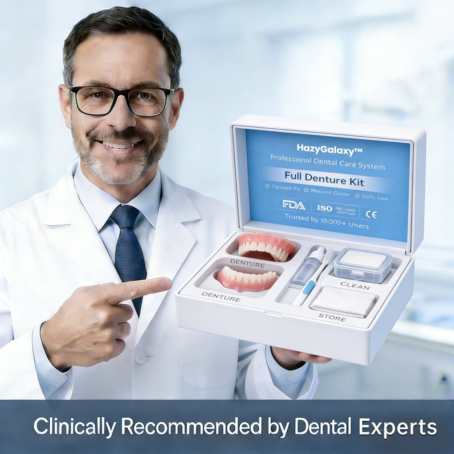 ✅🦷 HazyGalaxy™ Custom-Fit Dentures ⏰ ENDS TODAY   70% OFF | Smile with Confidence