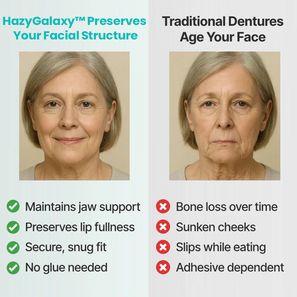 ✅🦷 HazyGalaxy™ Custom-Fit Dentures ⏰ ENDS TODAY   70% OFF | Smile with Confidence