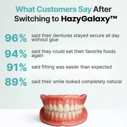 ✅🦷 HazyGalaxy™ Custom-Fit Dentures ⏰ ENDS TODAY   70% OFF | Smile with Confidence