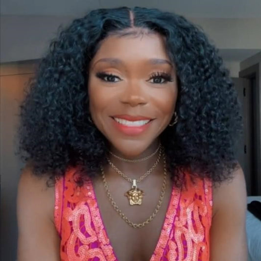 Glueless Super Fluffy Afro Kinky Curly Wigs Black Explosive Hair