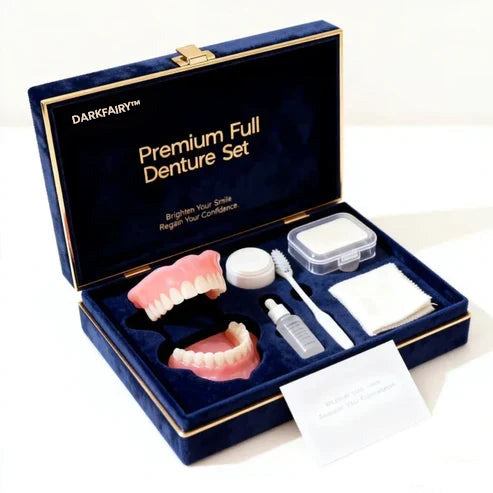 💥DarkFairy™ Custom-Fit Dentures — Designed for Comfort and a Natural-Looking Smile
